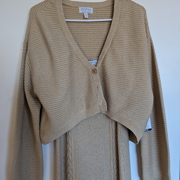 Sofia Jeans by Sofia Vergara Women's Dress and Cardi Set - Picture 8 of 9